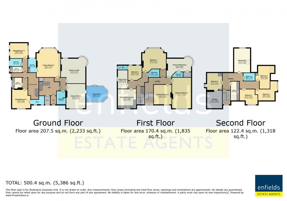 Floorplan for St. Anthonys Road, Bournemouth