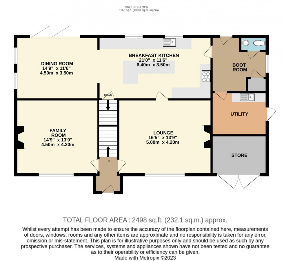 Floorplan for Harrison Road, Crofton