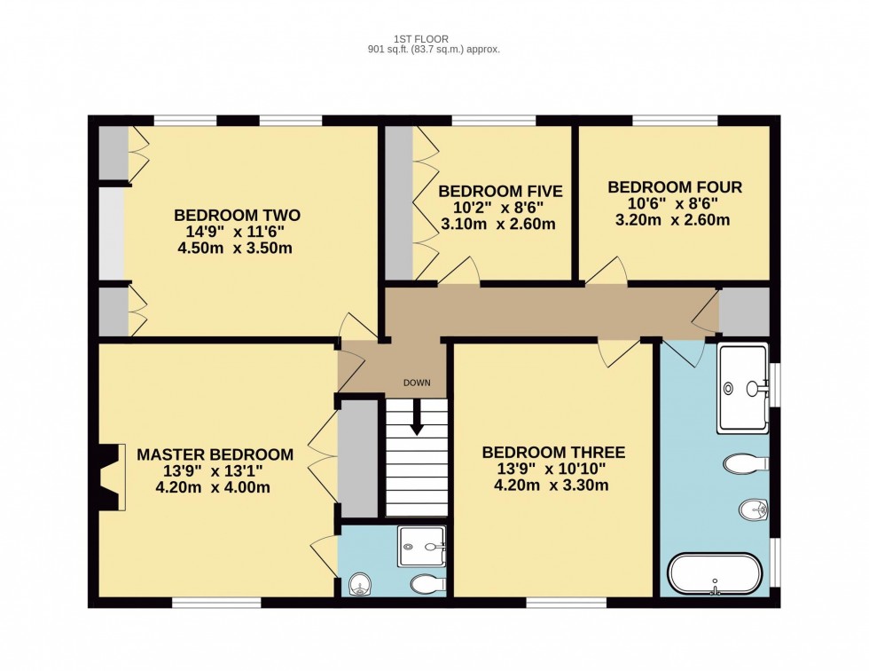 Floorplan for Harrison Road, Crofton