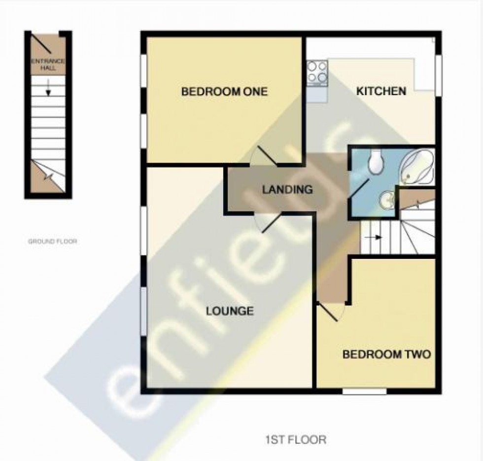 Floorplan for Parker Road, Winton