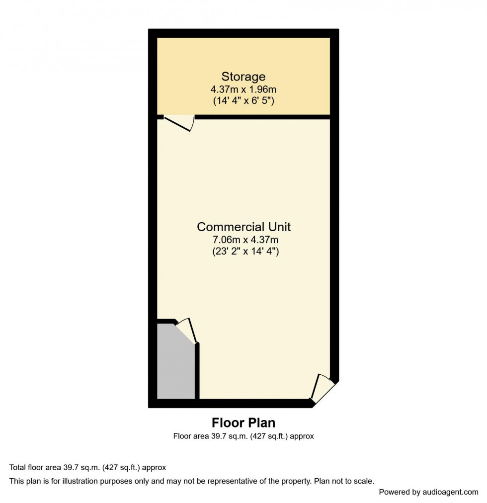 Floorplan for Charminster Road, Bournemouth