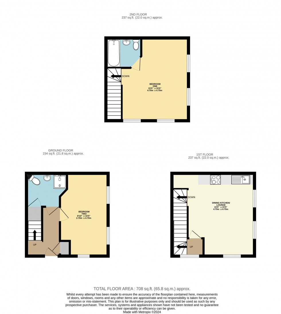 Floorplan for The Hawthorns, Pontefract