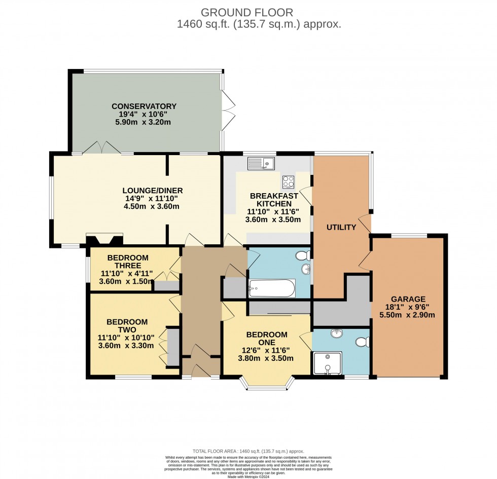 Floorplan for Elm Park, Pontefract