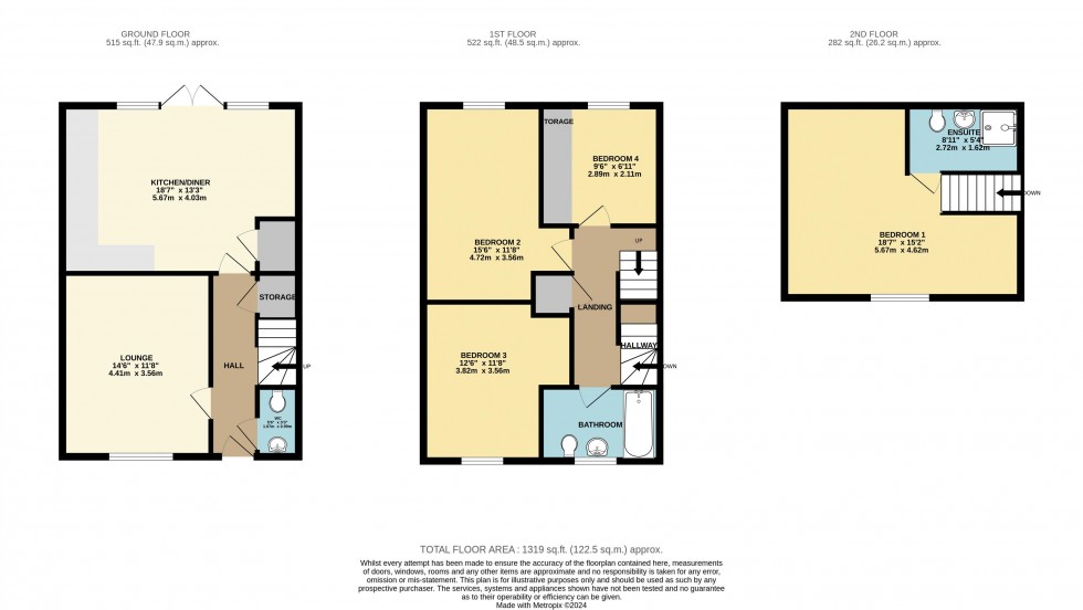 Floorplan for Water View, Horsforth