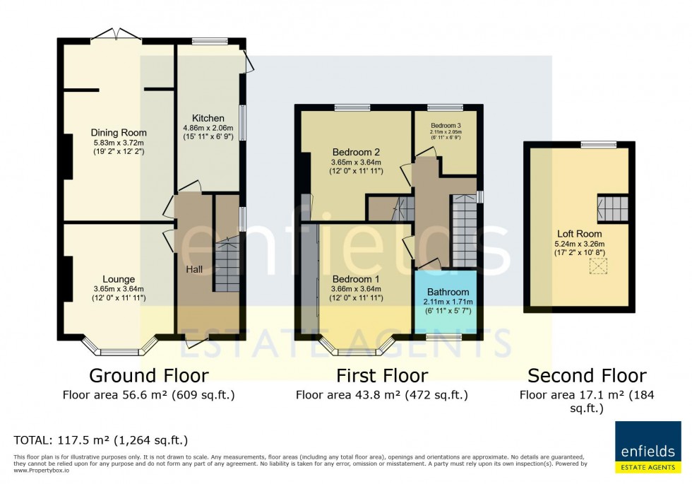 Floorplan for Fernside Road, Oakdale