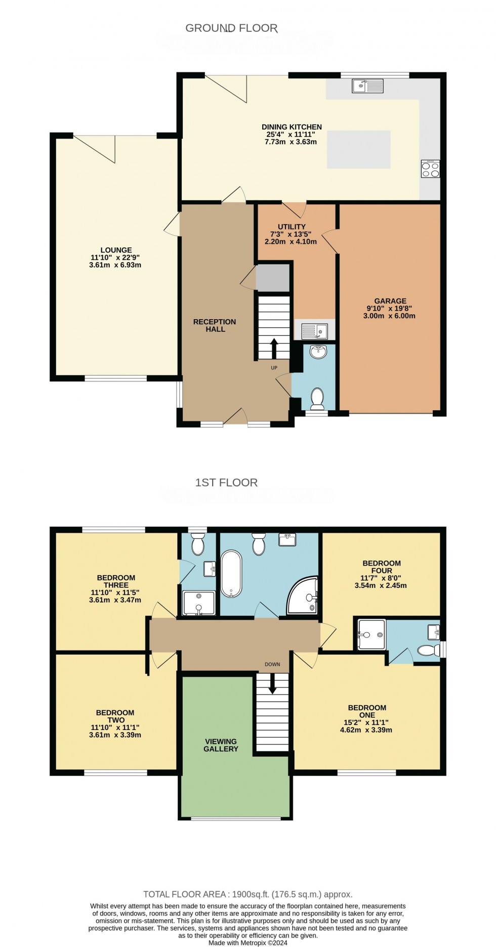 Floorplan for Burnham Court, Ackworth Road, Pontefract