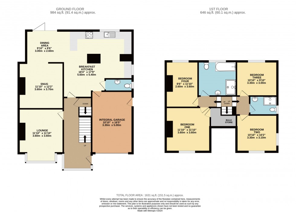 Floorplan for Greenside, Walton