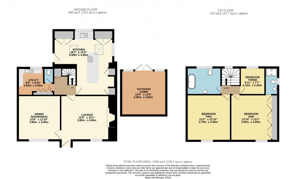 Floorplan for Rowley Lane, South Elmsall