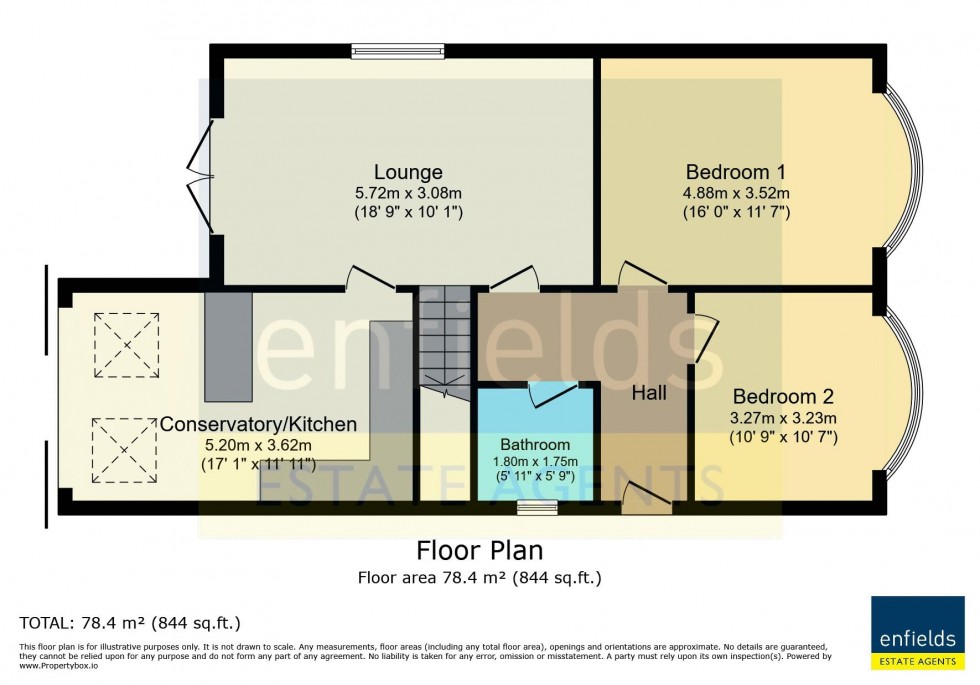 Floorplan for Runton Road, Branksome