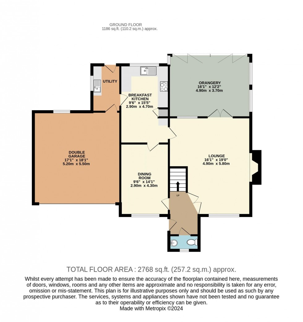 Floorplan for 3 Stakers Orchard, Copmanthorpe