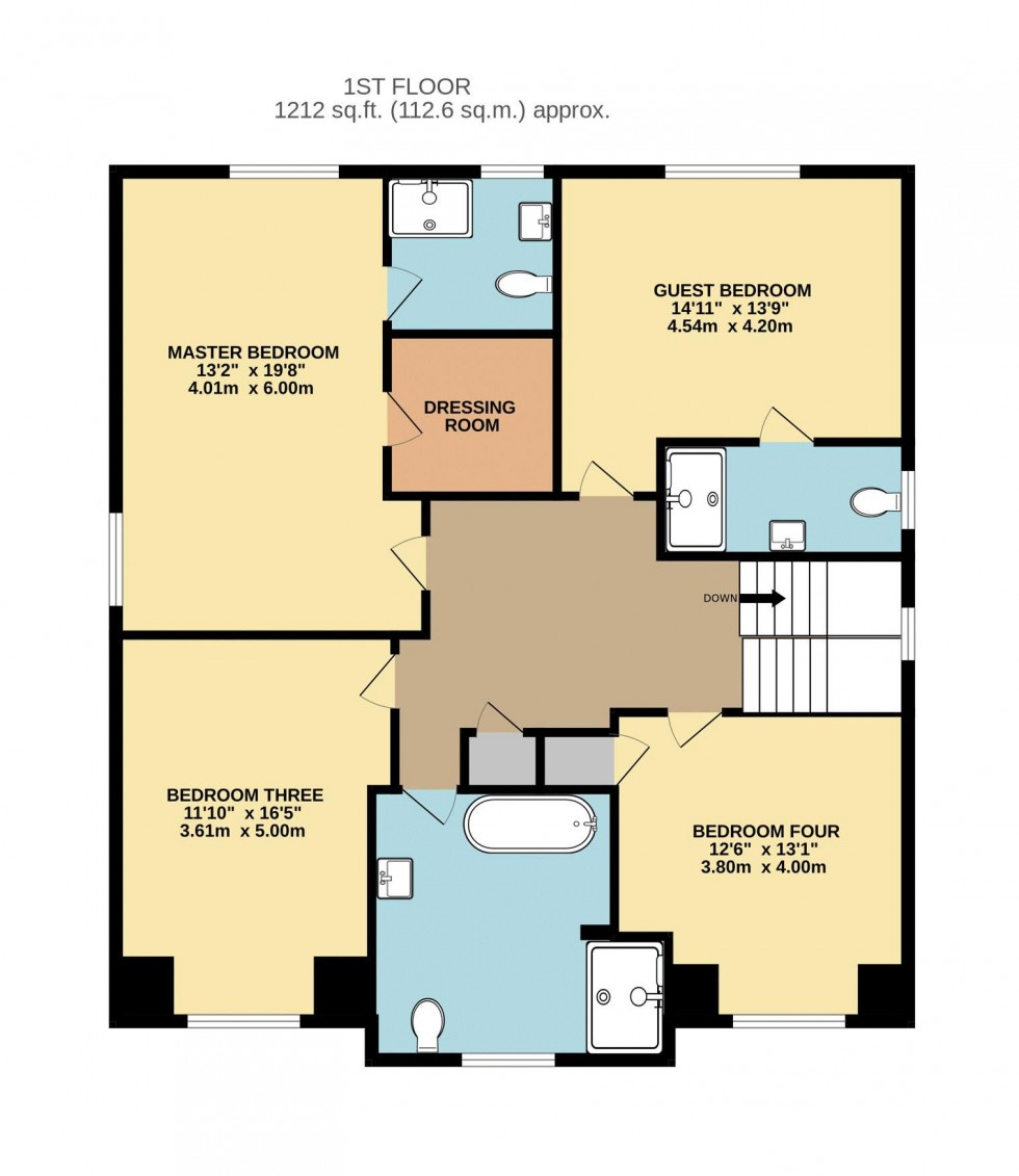 Floorplan for Stones Mews, Darrington