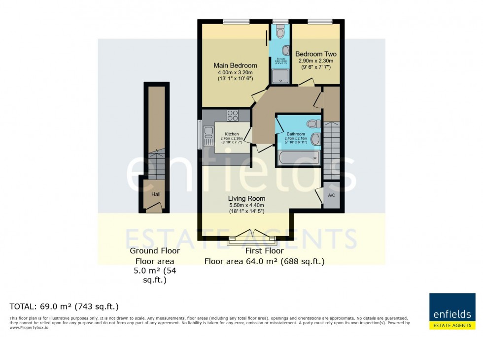 Floorplan for Chapel Road, Lower Parkstone