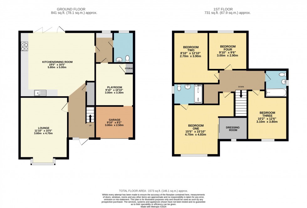 Floorplan for Wales Street, Pontefract