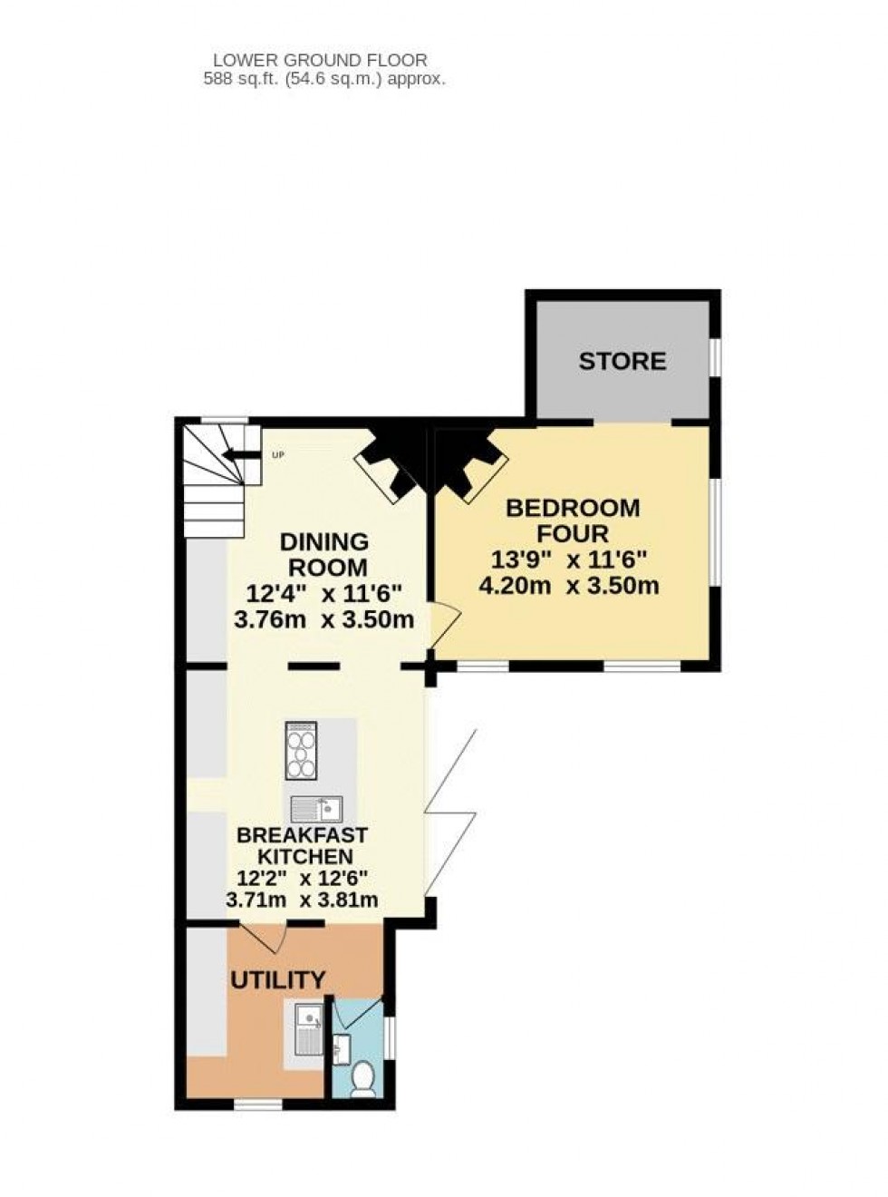 Floorplan for Parkside, Old Village Street, Burghwallis