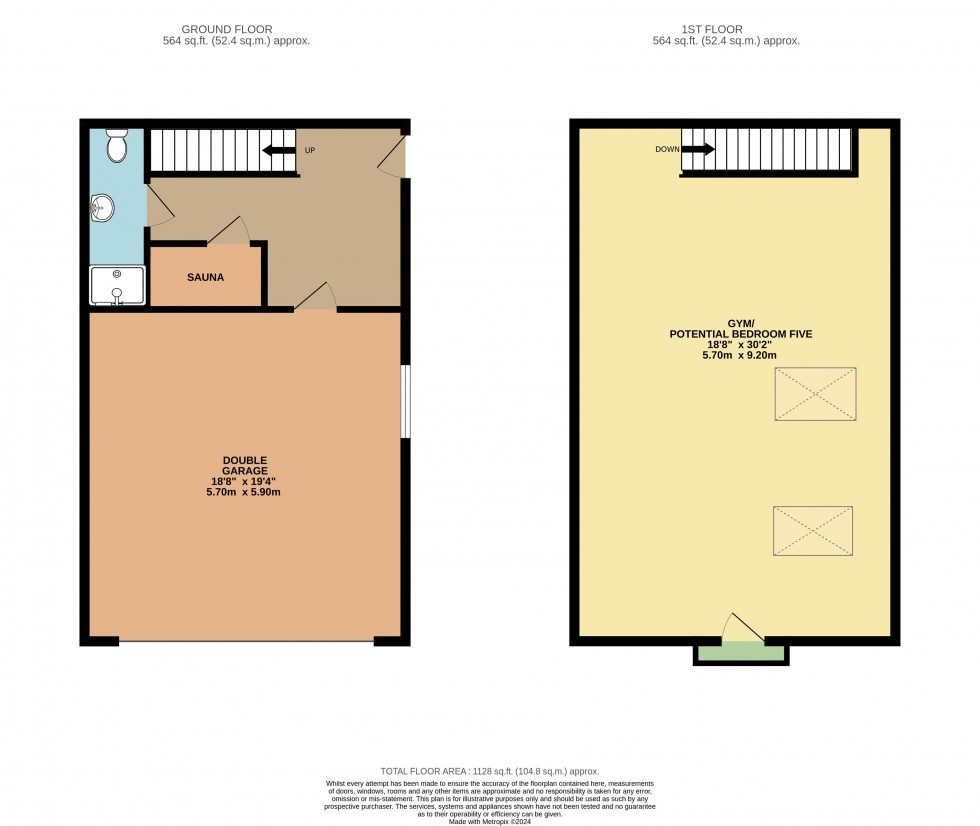 Floorplan for Holly Farm Court, Burghwallis