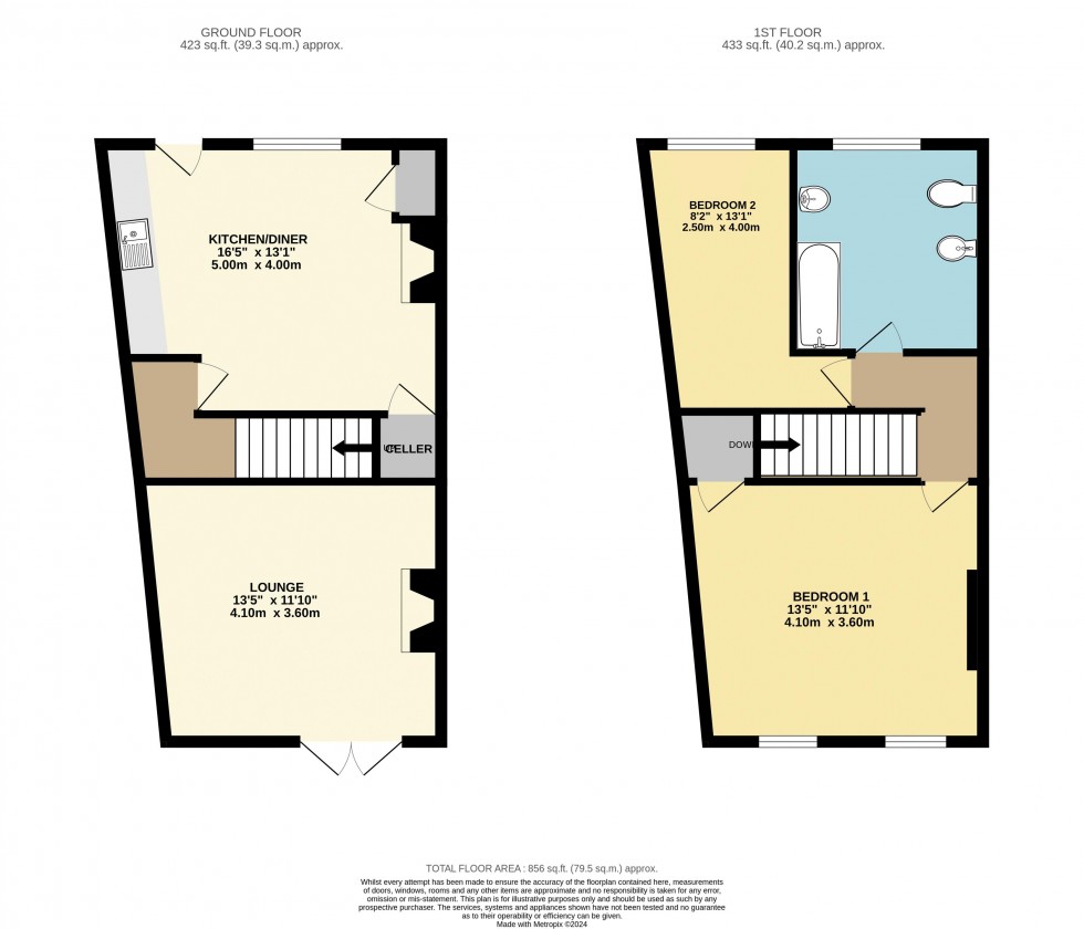 Floorplan for Northland View, Pontefract