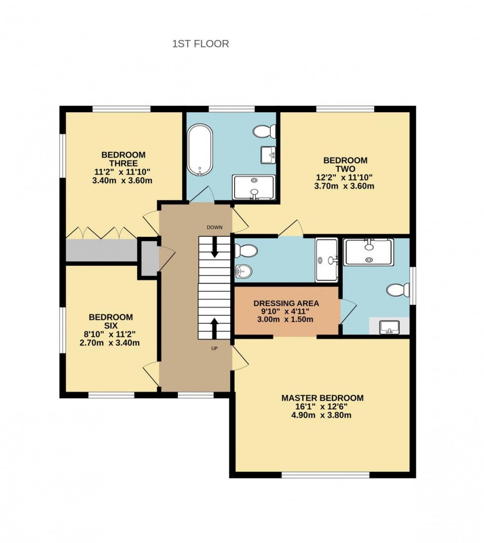 Floorplan for Westwinds, Ackworth