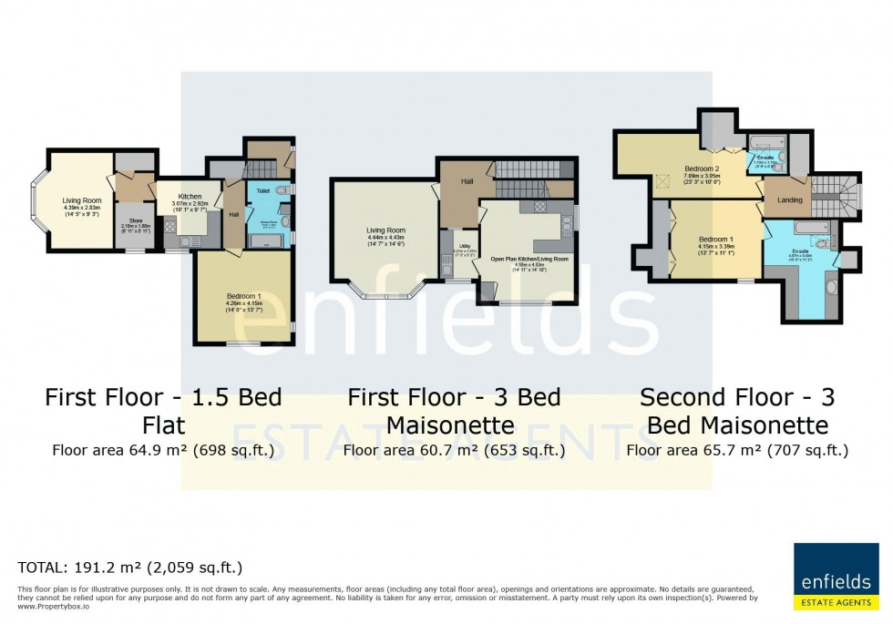 Floorplan for Argyll Road, Boscombe Spa