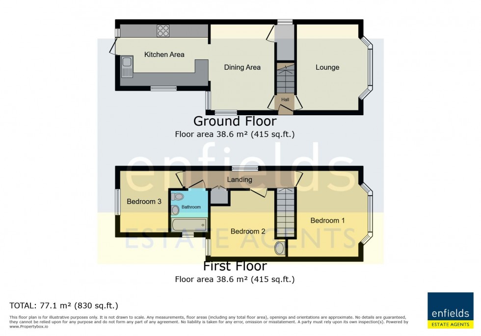 Floorplan for Strouden Road, Bournemouth