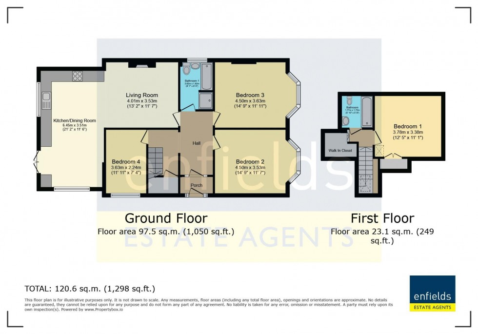 Floorplan for Ringwood Road, BH11