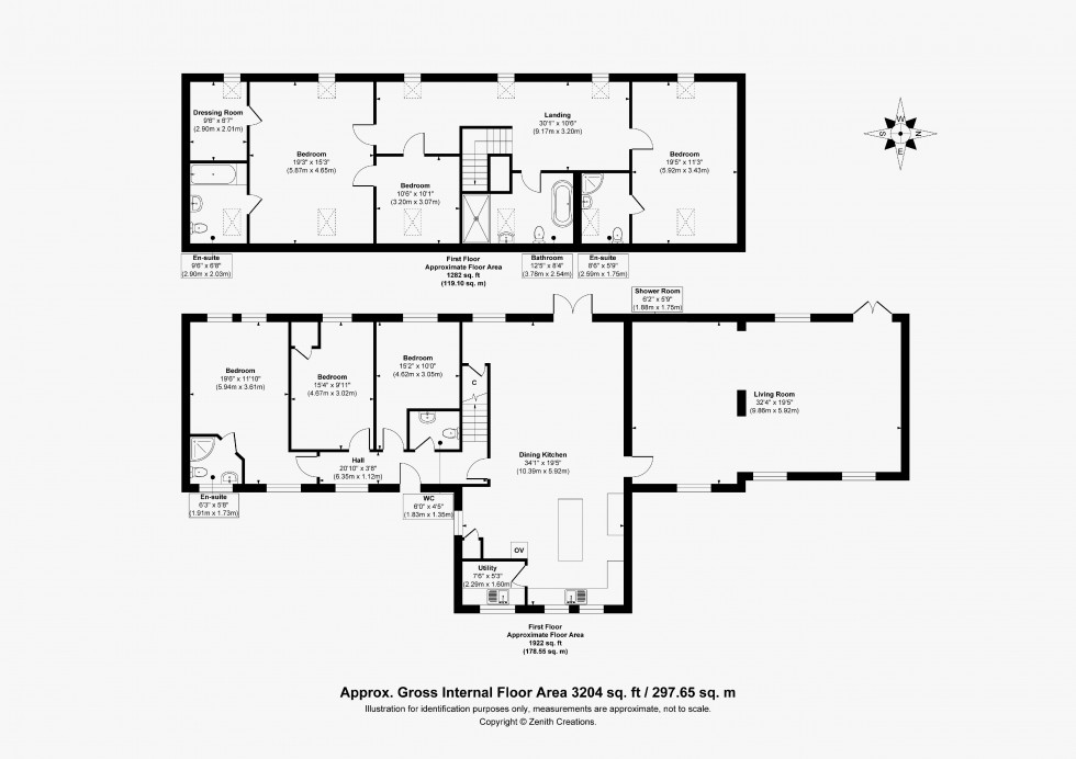 Floorplan for Scholebrook Lane, Tong