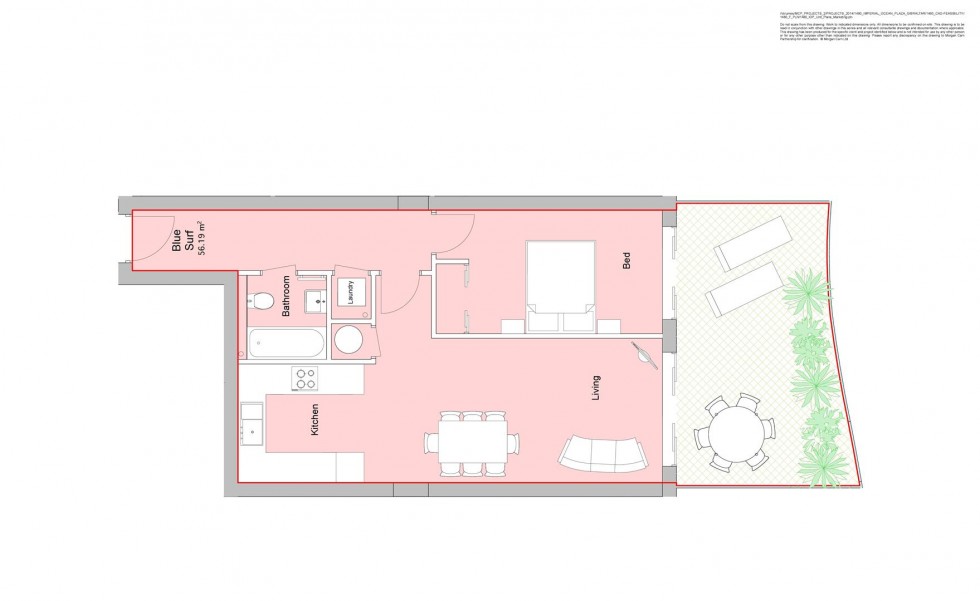 Floorplan for Imperial Ocean Plaza, Gibraltar, Gibraltar