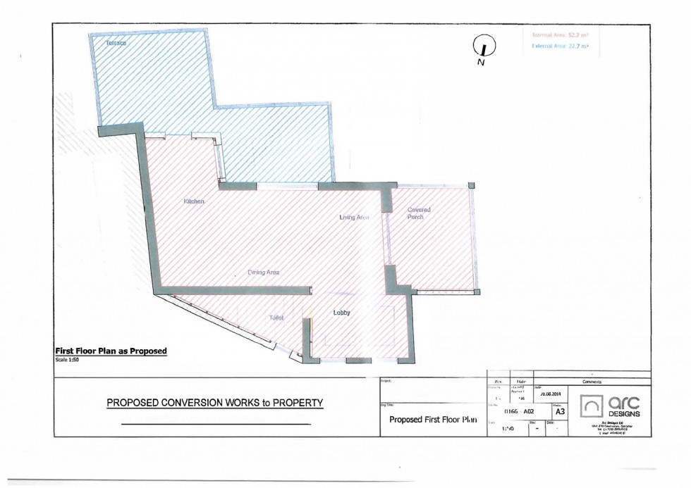 Floorplan for Upper, Gibraltar, Gibraltar