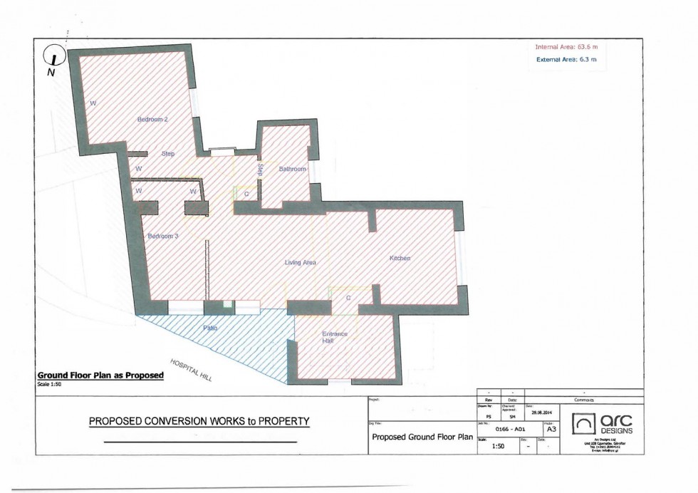 Floorplan for Upper, Gibraltar, Gibraltar