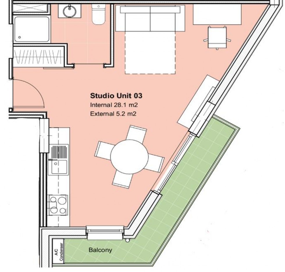 Floorplan for The Hub, Gibraltar, Gibraltar