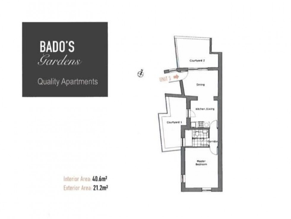 Floorplan for Upper, Gibraltar, Gibraltar