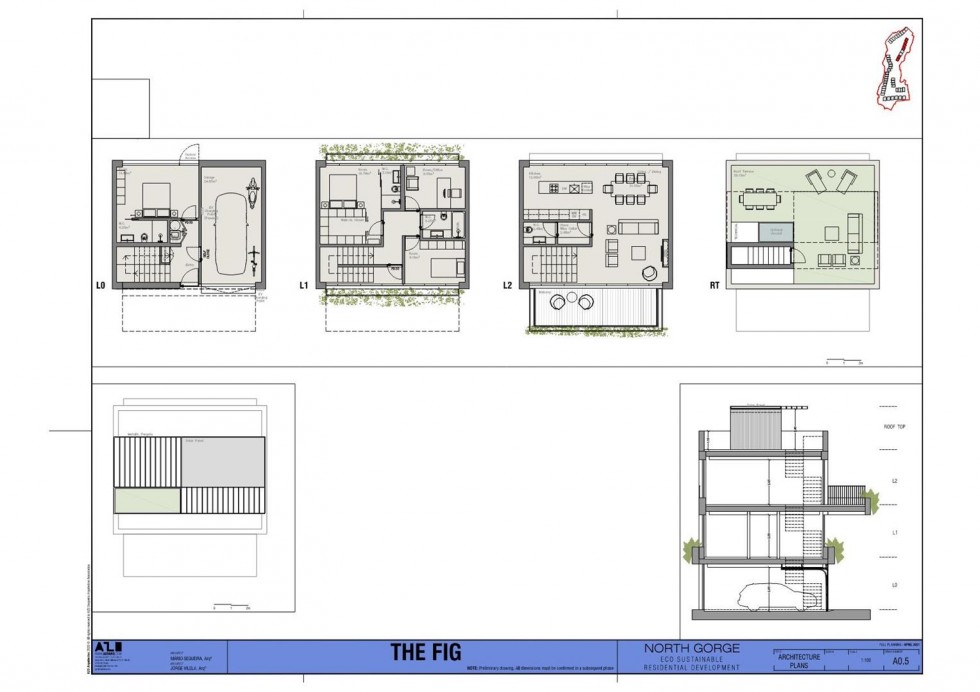 Floorplan for North Gorge, Gibraltar, Gibraltar