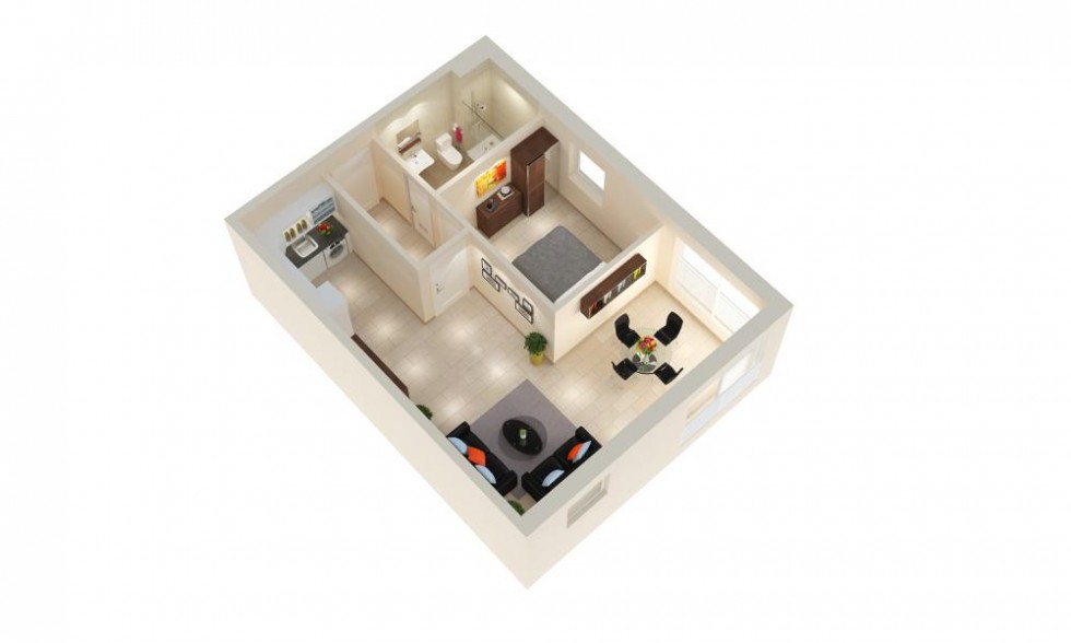 Floorplan for Eurotowers, Gibraltar, Gibraltar