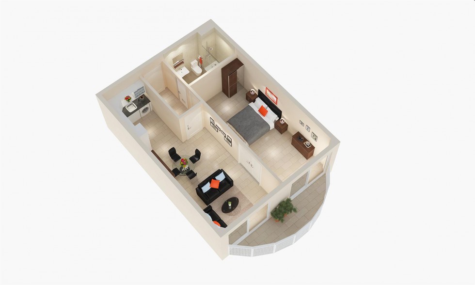 Floorplan for Eurotowers, Gibraltar, Gibraltar