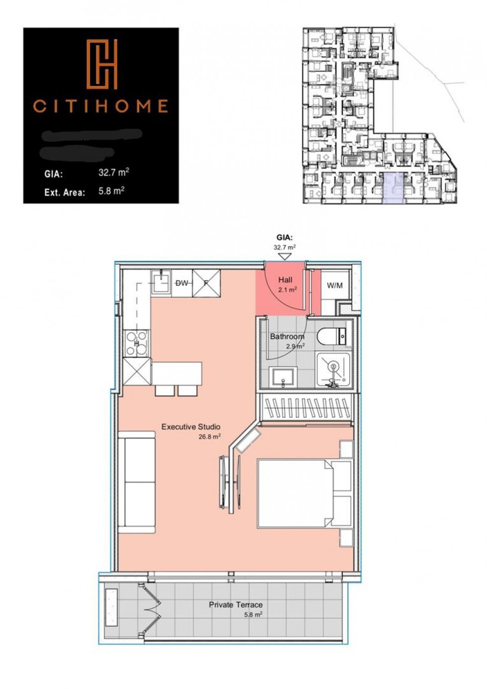 Floorplan for Citihome, Gibraltar, Gibraltar