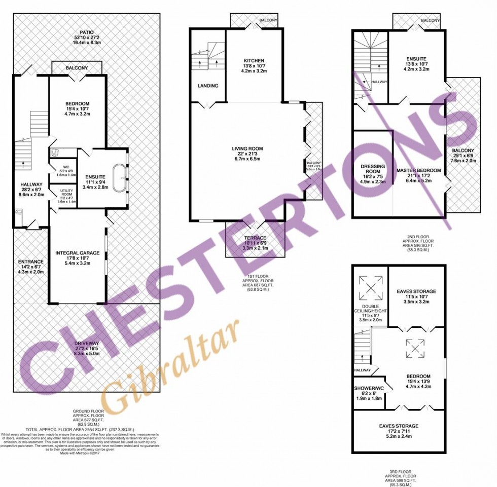 Floorplan for Ordnance Wharf, Gibraltar, Gibraltar