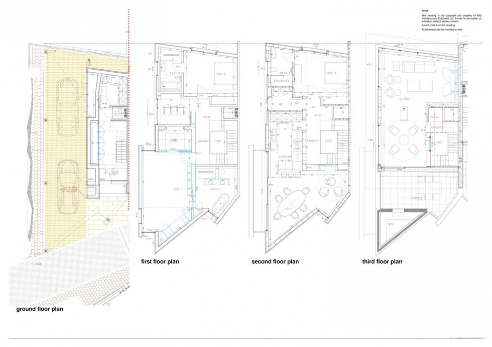 Floorplan for Buena Vista Park Villas, Gibraltar, Gibraltar