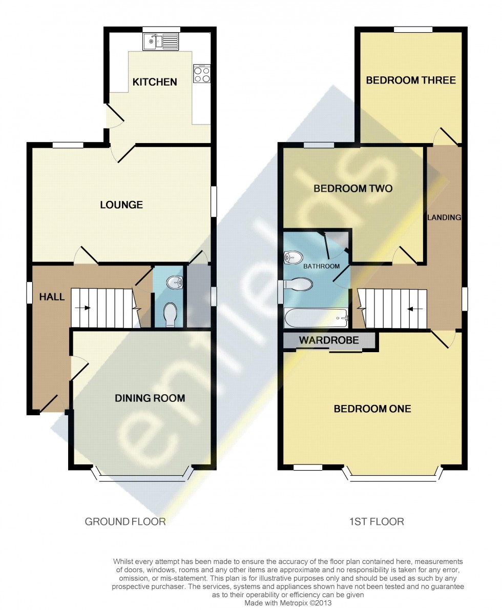 Floorplan for Student House In Winton