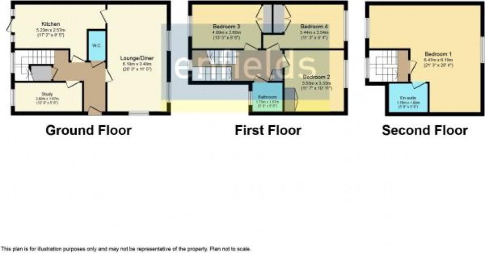 Floorplan for Edward Road, Southampton, Hampshire, SO15