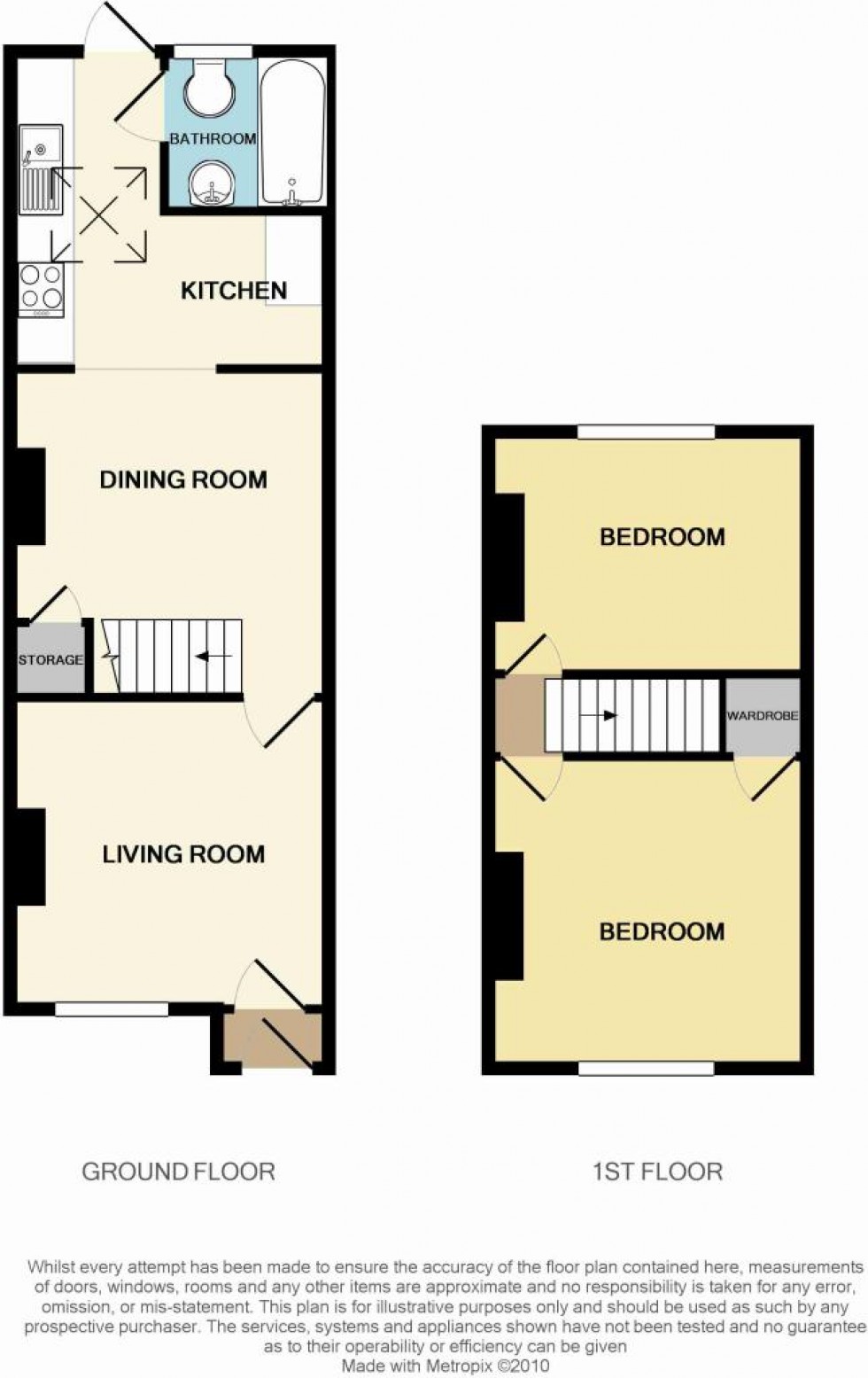 Floorplan for Church Road, Bishopstoke, Eastleigh, Hampshire, SO50