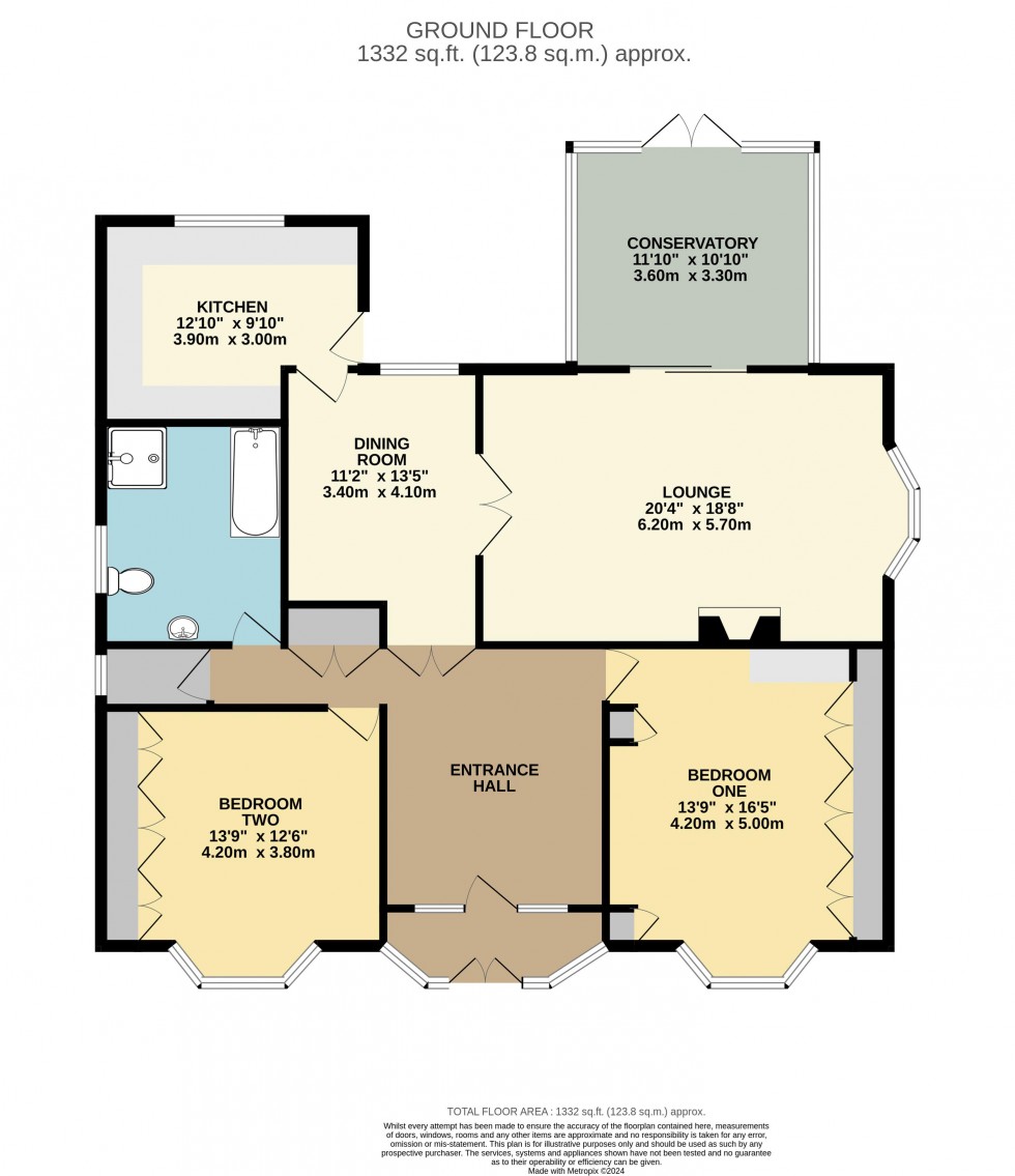 Floorplan for Ackworth Road, Featherstone