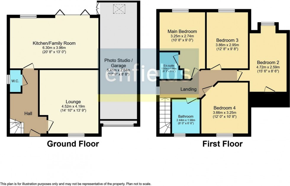 Floorplan for Roman Road, Hythe, Southampton, SO45 3NN