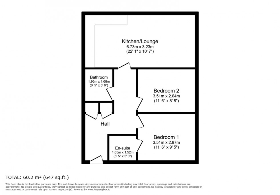 Floorplan for Drum Road, Eastleigh, SO50 5ST