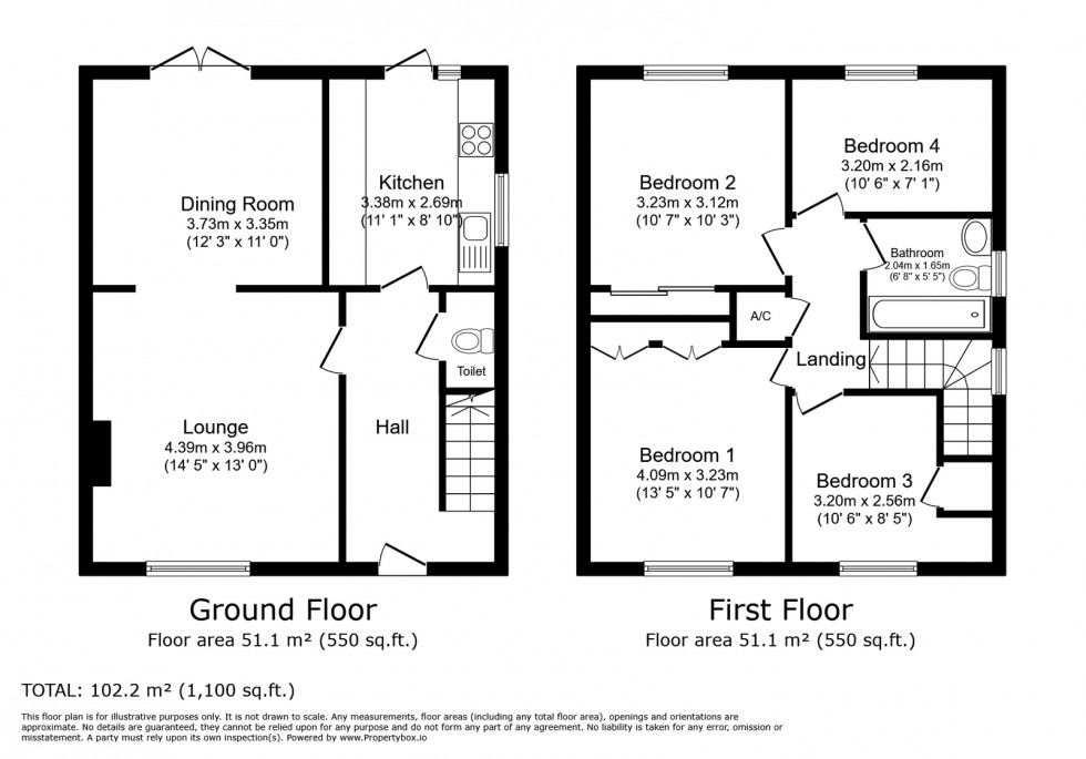 Floorplan for Corinna Gardens, Dibden, Southampton