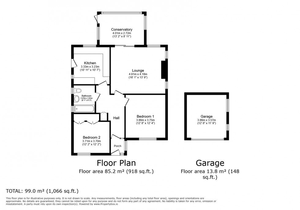 Floorplan for Kendal Close, Chandler's Ford, Eastleigh, SO53 1EG