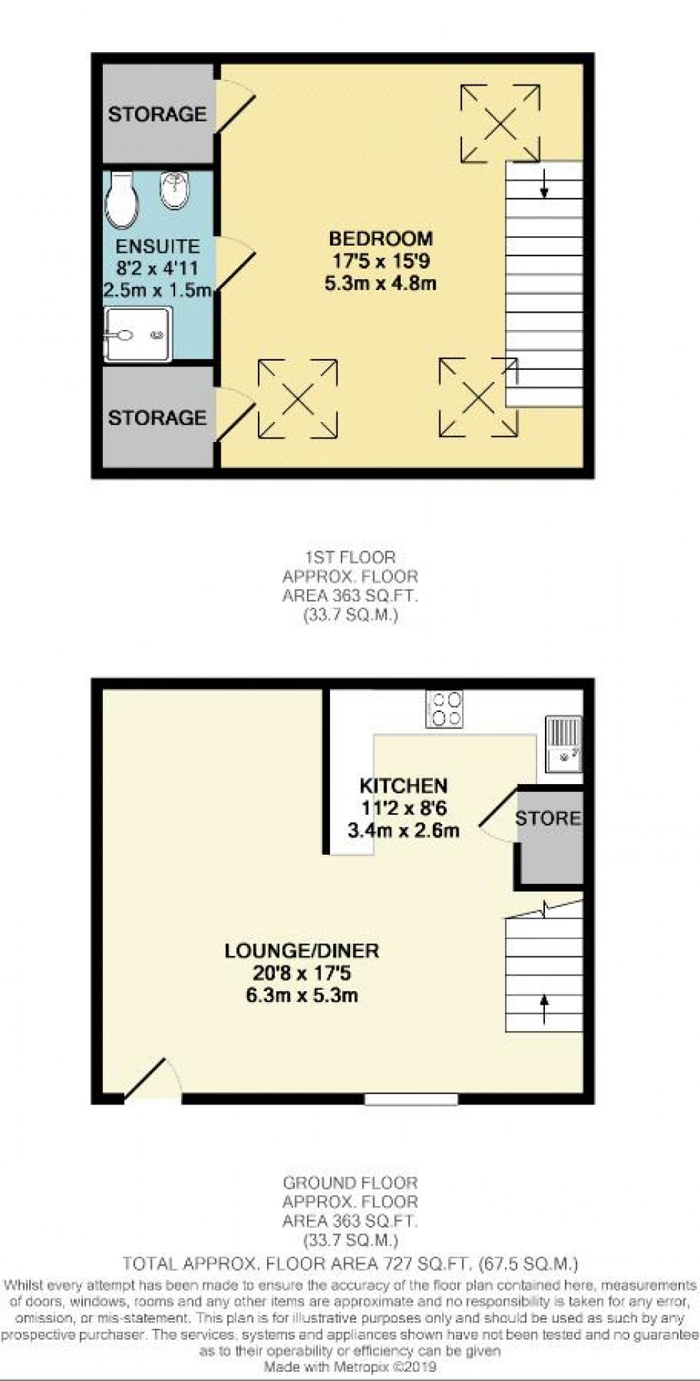 Floorplan for Laburnum Lodge, Mawcroft Grange Drive, Rawdon