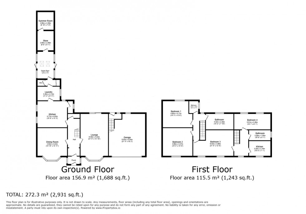 Floorplan for Kings Copse Road, Blackfield, Southampton, SO45 1XF