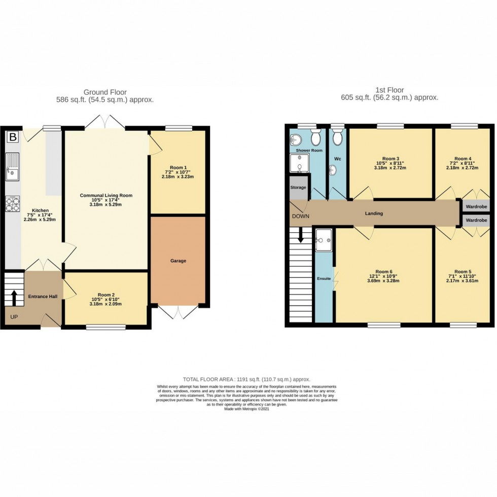 Floorplan for Hazel Road, Hampshire, SO19