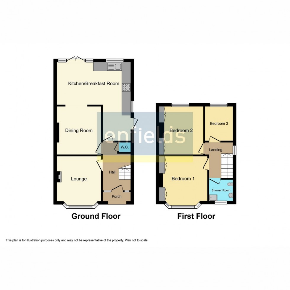 Floorplan for King Georges Avenue, Southampton, SO15