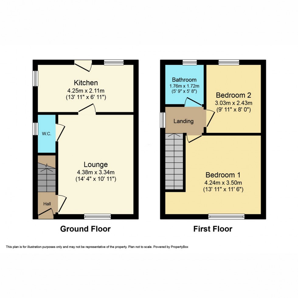 Floorplan for Vine Road, Southampton, SO16