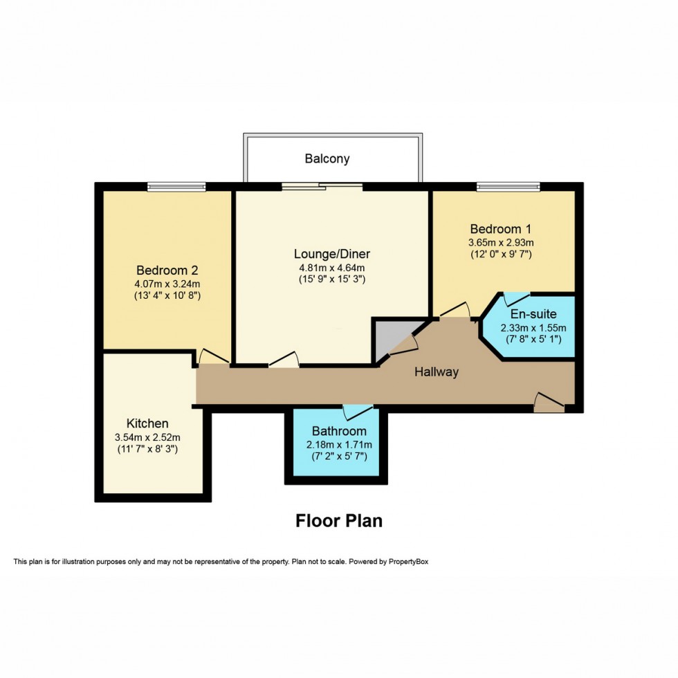 Floorplan for Briton Street, Southampton, SO14